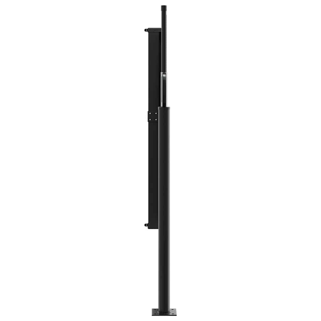 vidaXL Retractable Side Awning Dark Green 120x500 cm