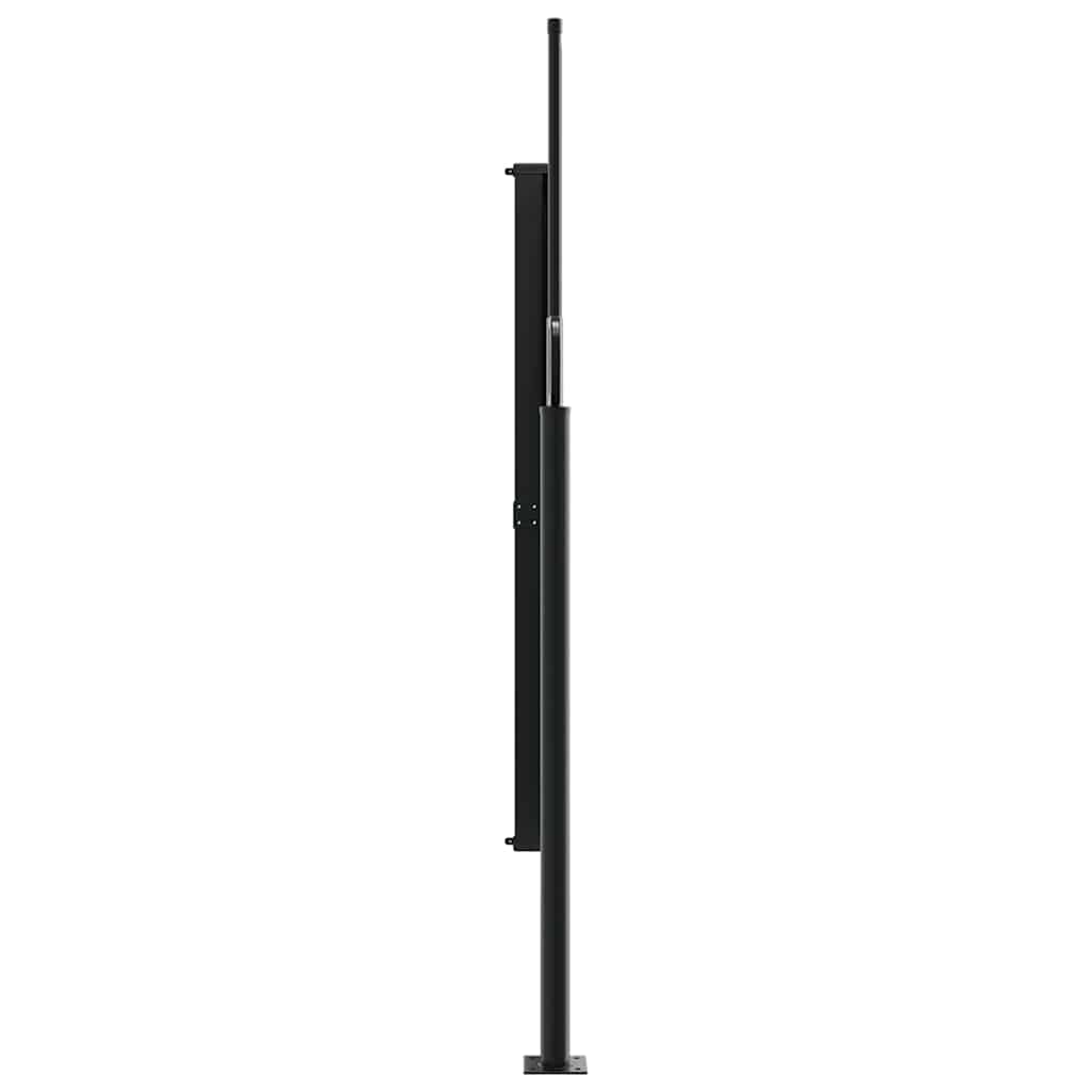 vidaXL Retractable Side Awning White 160x500 cm