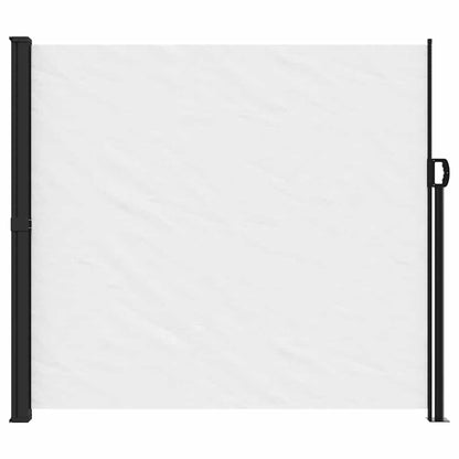 vidaXL Retractable Side Awning White 180x500 cm