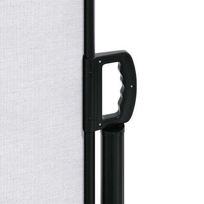 vidaXL Retractable Side Awning White 180x500 cm