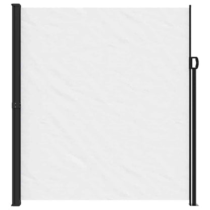 vidaXL Retractable Side Awning White 220x500 cm