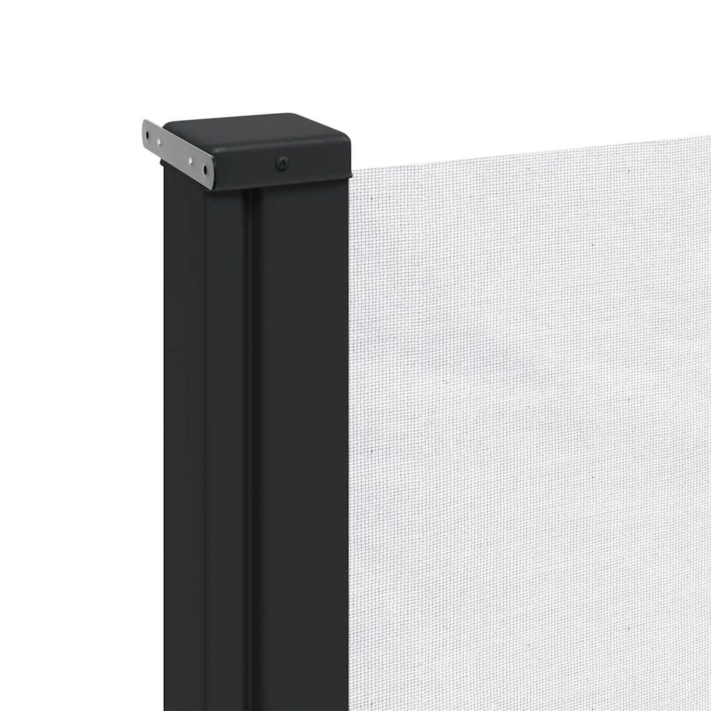 vidaXL Retractable Side Awning White 220x500 cm