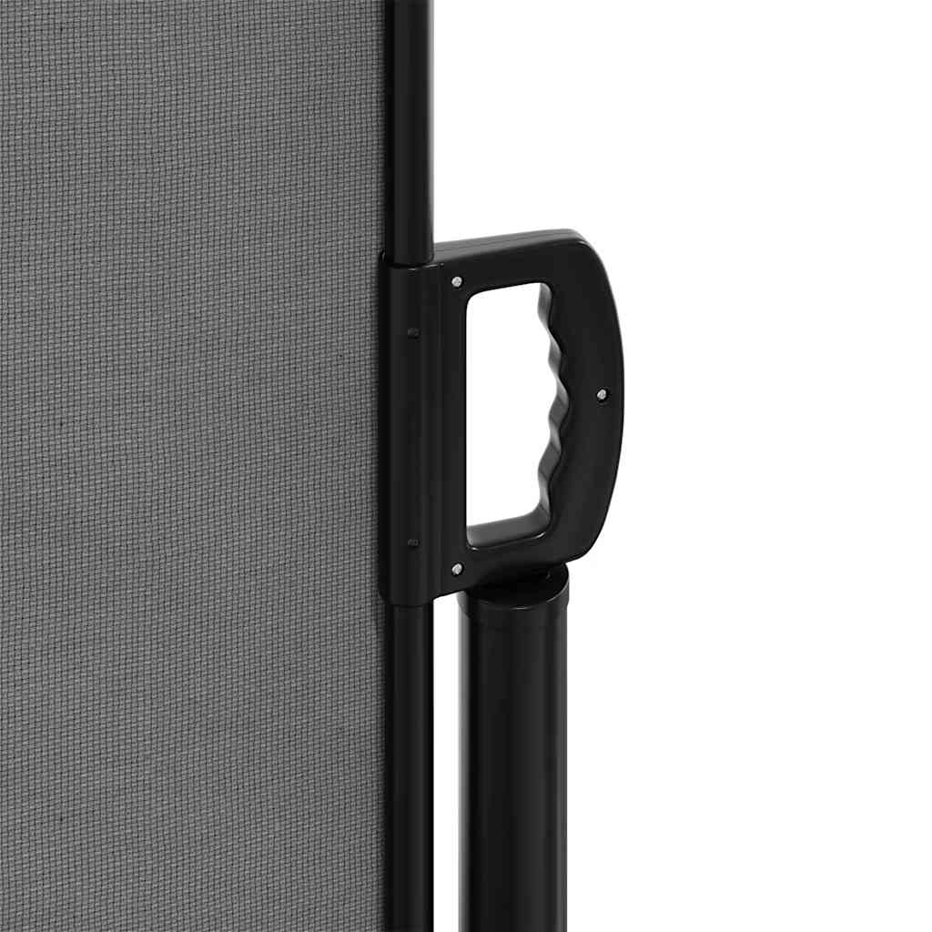 vidaXL Retractable Side Awning Anthracite 140x600 cm