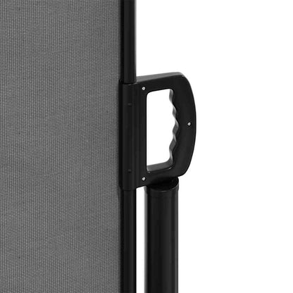 vidaXL Retractable Side Awning Anthracite 140x600 cm