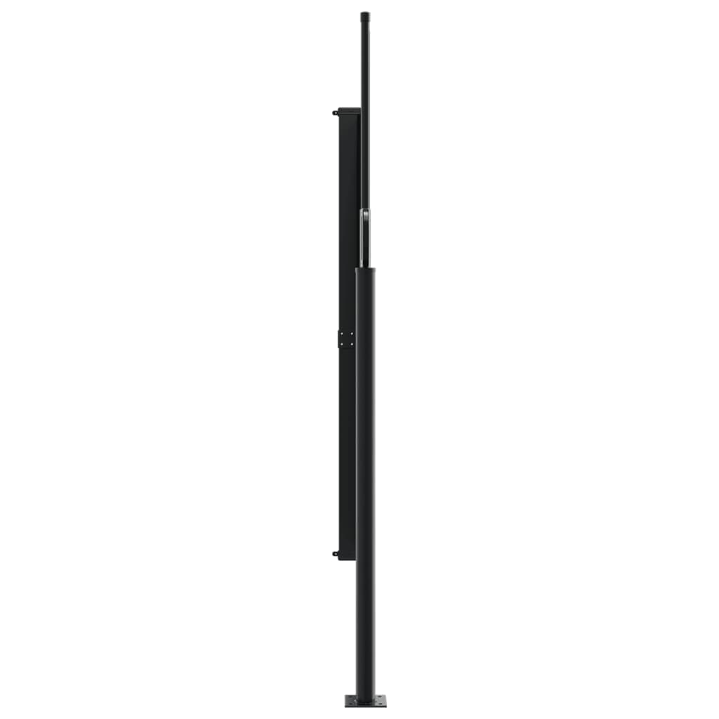 vidaXL Retractable Side Awning Blue 160x600 cm