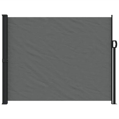 vidaXL Retractable Side Awning Anthracite 160x600 cm