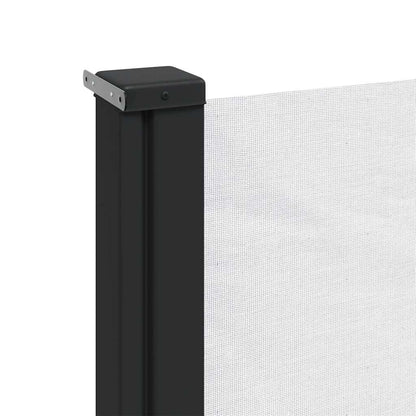 vidaXL Retractable Side Awning White 220x600 cm
