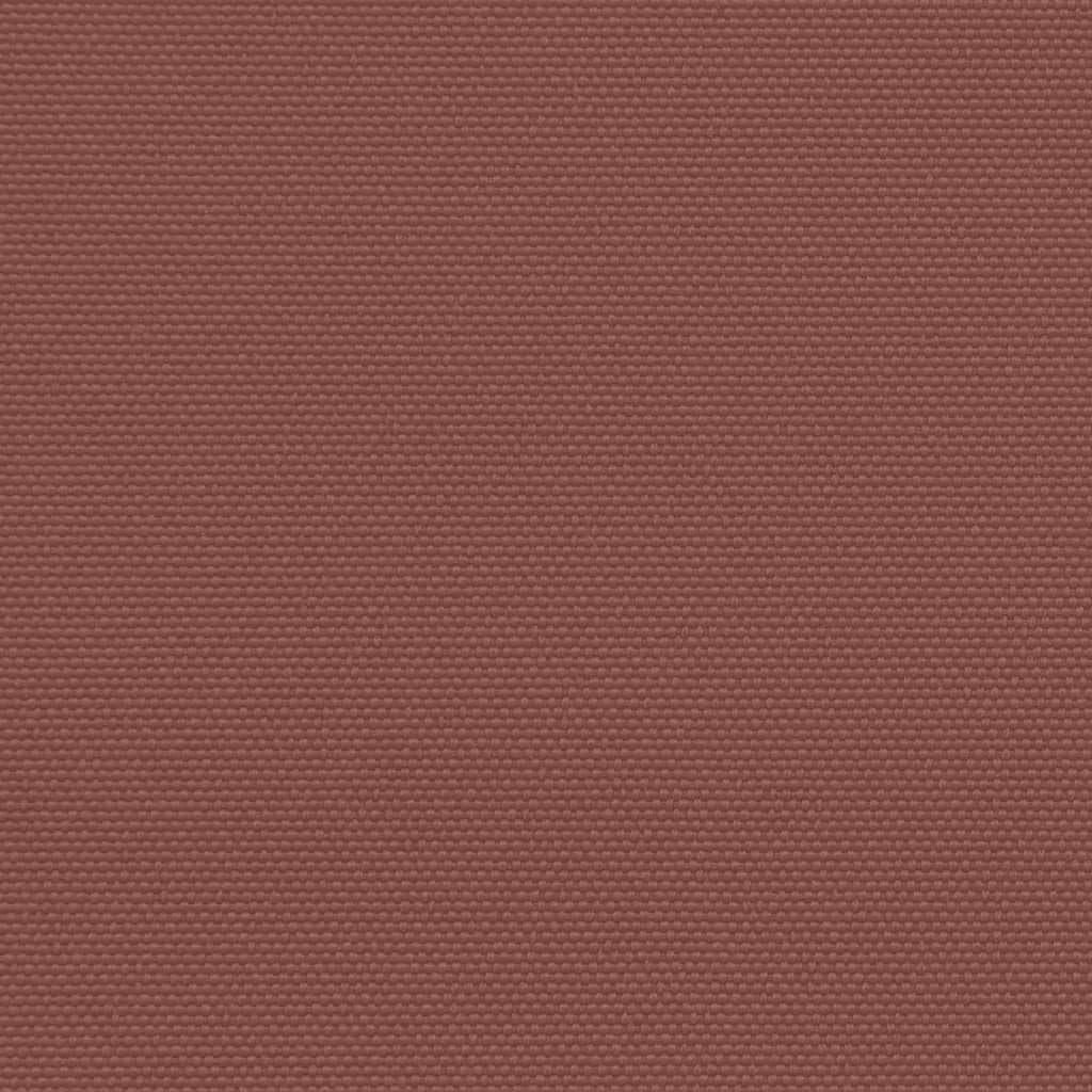 vidaXL Retractable Side Awning Brown 100x600 cm