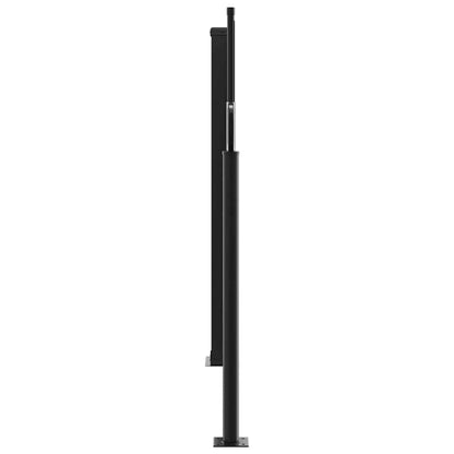 vidaXL Retractable Side Awning Blue 120x600 cm