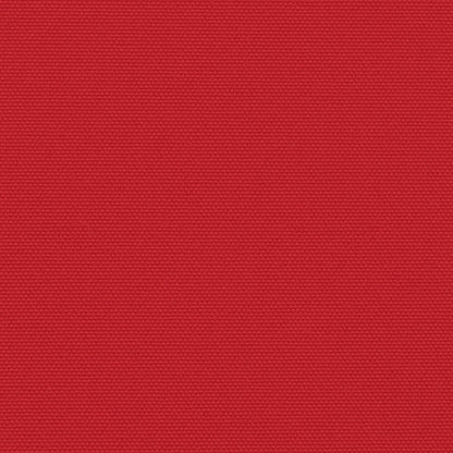 vidaXL Retractable Side Awning Red 120x600 cm