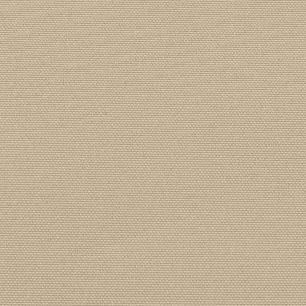 vidaXL Retractable Side Awning Beige 120x600 cm