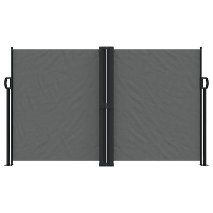 vidaXL Retractable Side Awning Anthracite 140x600 cm