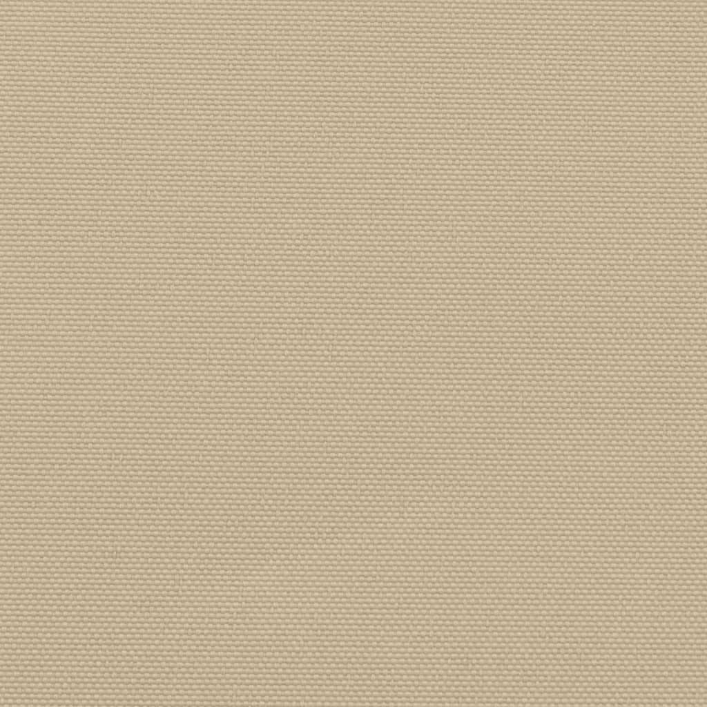 vidaXL Retractable Side Awning Beige 140x600 cm