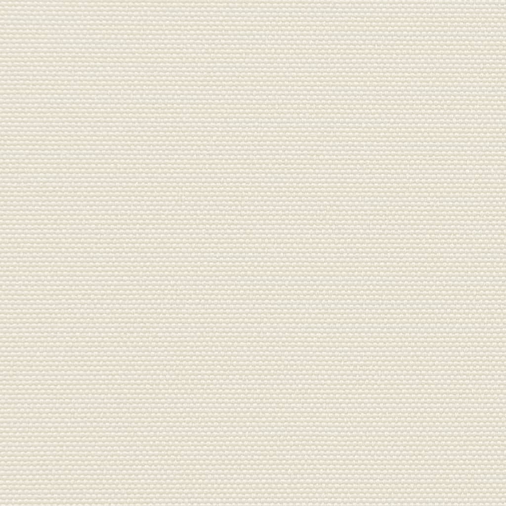 vidaXL Retractable Side Awning Cream 160x600 cm