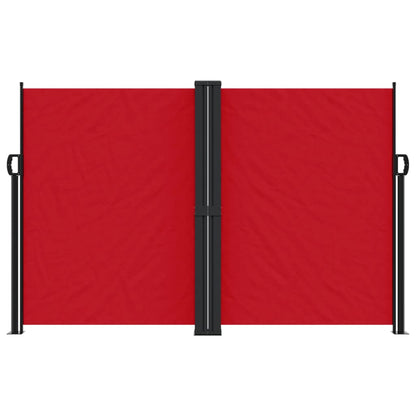 vidaXL Retractable Side Awning Red 160x600 cm