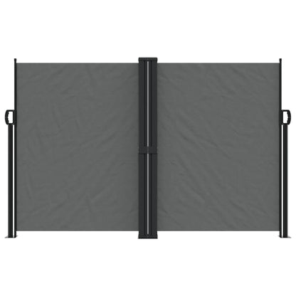 vidaXL Retractable Side Awning Anthracite 160x600 cm