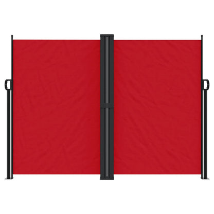 vidaXL Retractable Side Awning Red 180x600 cm