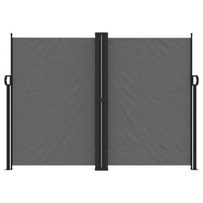vidaXL Retractable Side Awning Anthracite 180x600 cm