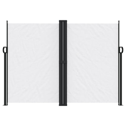 vidaXL Retractable Side Awning White 180x600 cm
