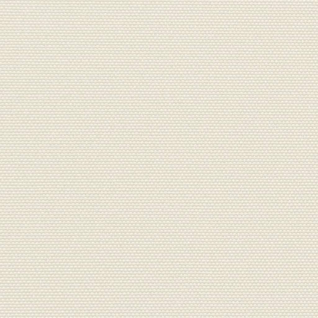 vidaXL Retractable Side Awning Cream 100x1000 cm