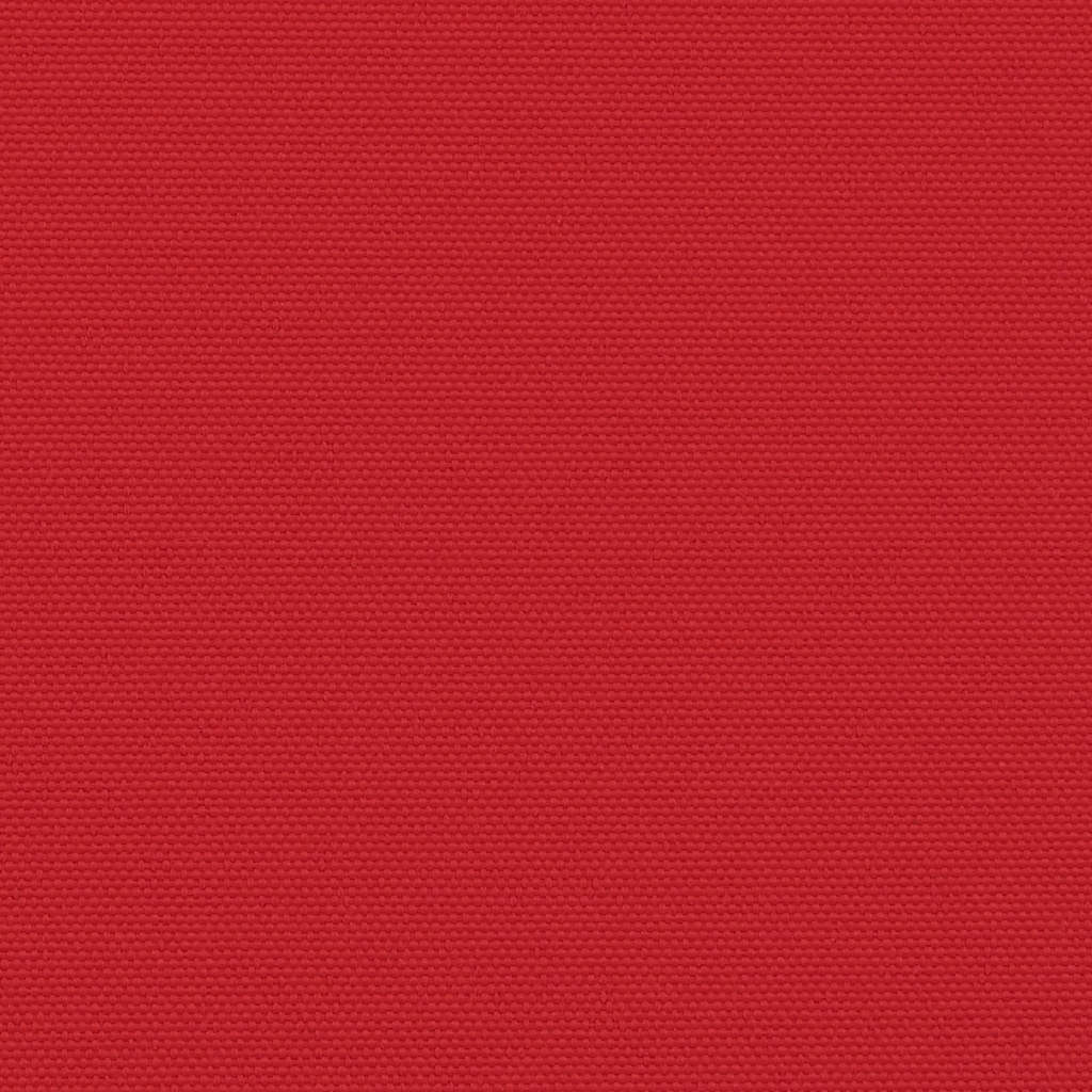 vidaXL Retractable Side Awning Red 100x1000 cm