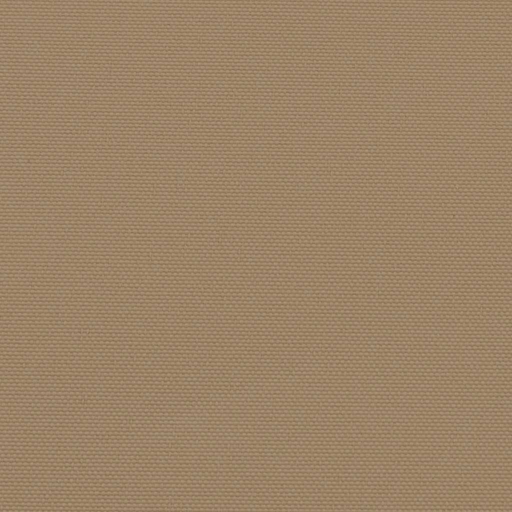 vidaXL Retractable Side Awning Taupe 120x1000 cm