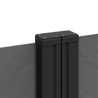 vidaXL Retractable Side Awning Anthracite 140x1000 cm