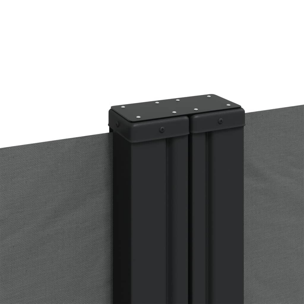vidaXL Retractable Side Awning Anthracite 140x1000 cm