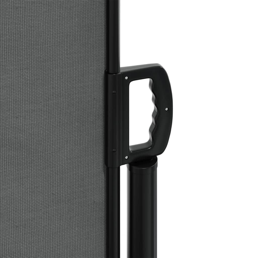 vidaXL Retractable Side Awning Anthracite 140x1000 cm