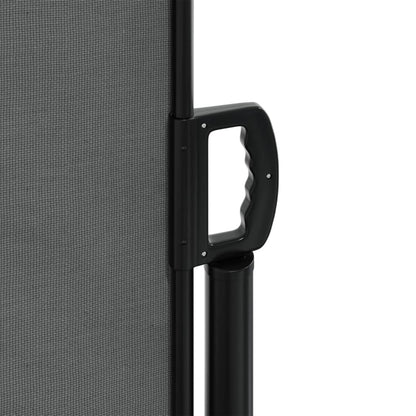 vidaXL Retractable Side Awning Anthracite 140x1000 cm