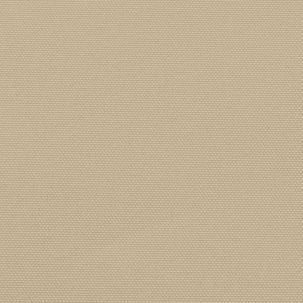 vidaXL Retractable Side Awning Beige 140x1000 cm