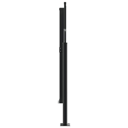 vidaXL Retractable Side Awning Taupe 140x1000 cm