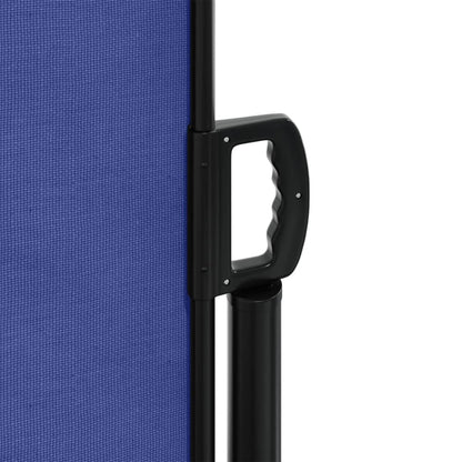 vidaXL Retractable Side Awning Blue 160x1000 cm
