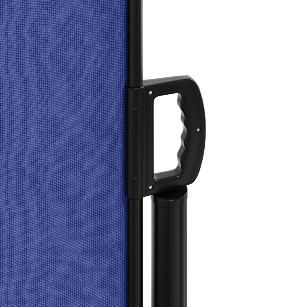 vidaXL Retractable Side Awning Blue 160x1000 cm