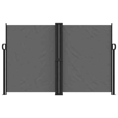 vidaXL Retractable Side Awning Anthracite 160x1000 cm