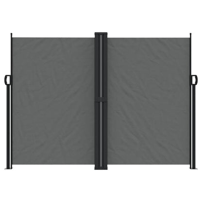 vidaXL Retractable Side Awning Anthracite 180x1000 cm