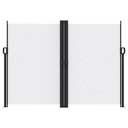 vidaXL Retractable Side Awning White 180x1000 cm