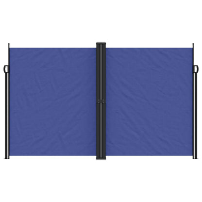 vidaXL Retractable Side Awning Blue 200x1000 cm