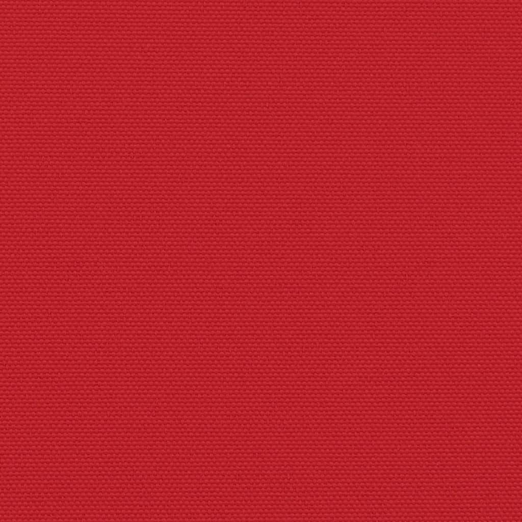 vidaXL Retractable Side Awning Red 200x1000 cm