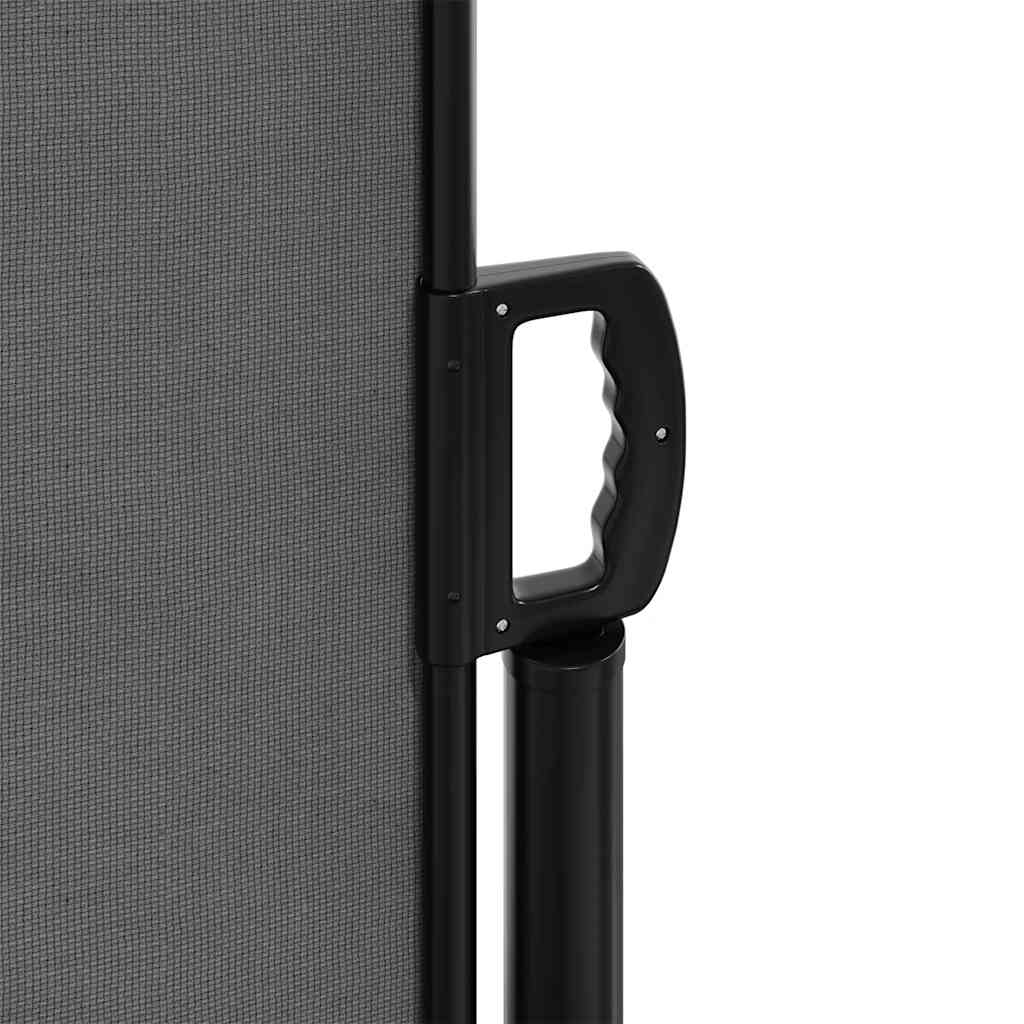 vidaXL Retractable Side Awning Anthracite 200x1000 cm