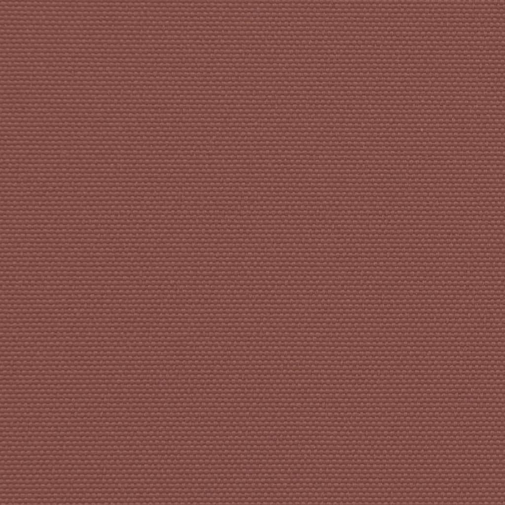 vidaXL Retractable Side Awning Brown 200x1000 cm