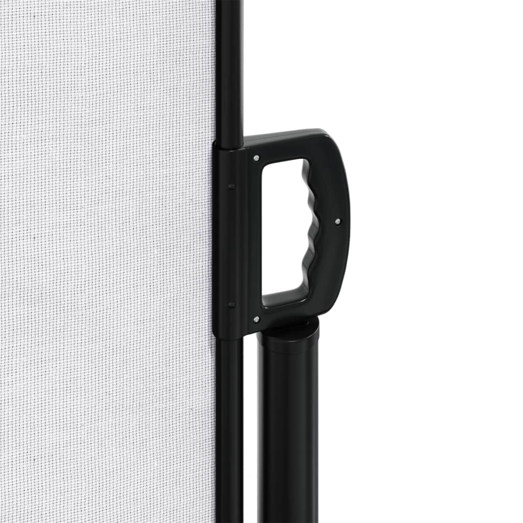 vidaXL Retractable Side Awning White 200x1000 cm