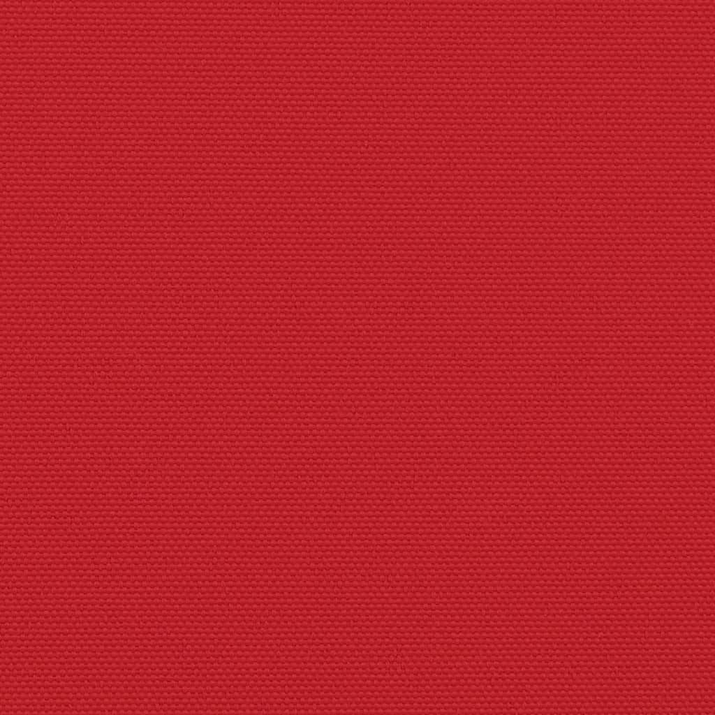 vidaXL Retractable Side Awning Red 220x1000 cm