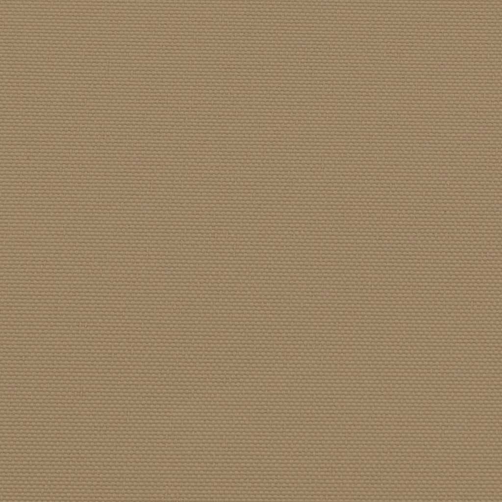 vidaXL Retractable Side Awning Taupe 120x1200 cm