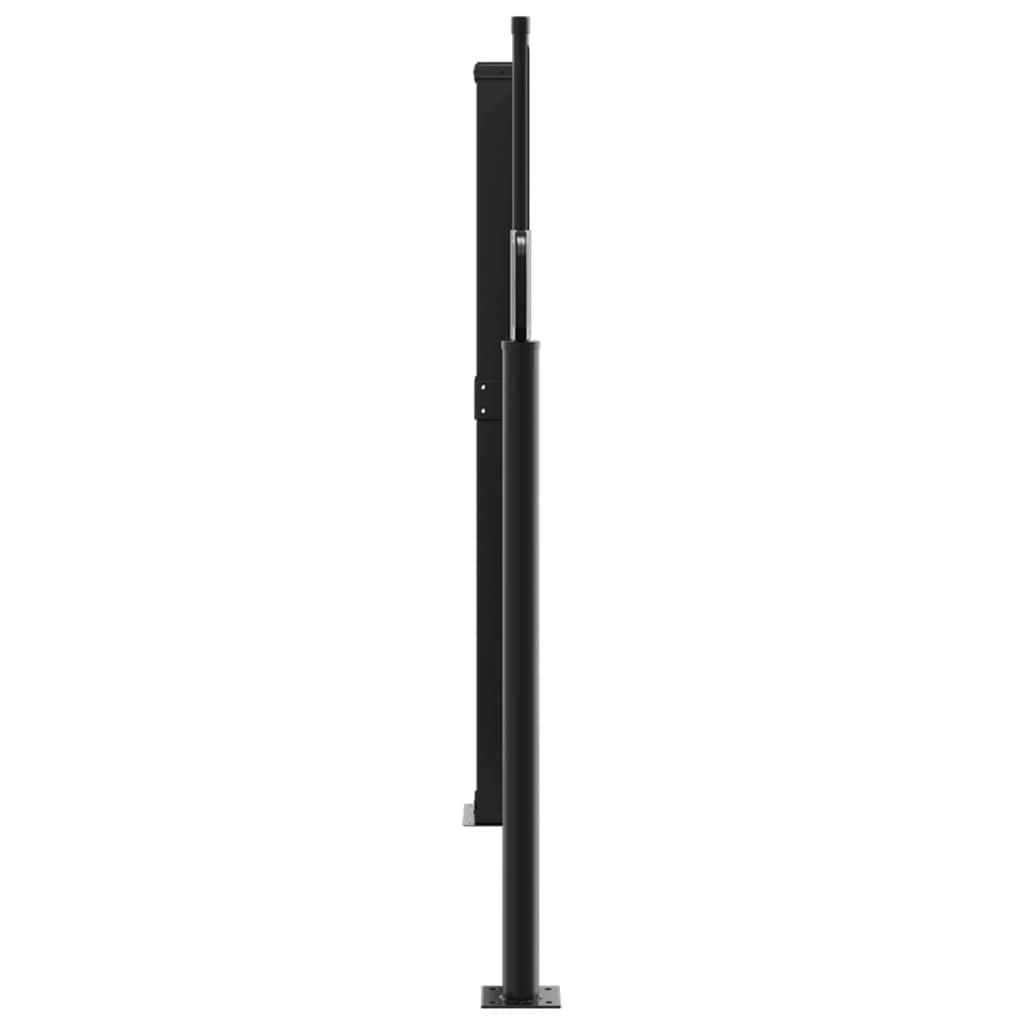 vidaXL Retractable Side Awning Beige 140x1200 cm