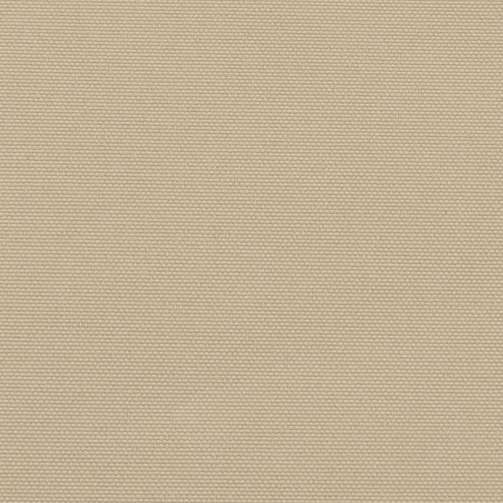 vidaXL Retractable Side Awning Beige 140x1200 cm