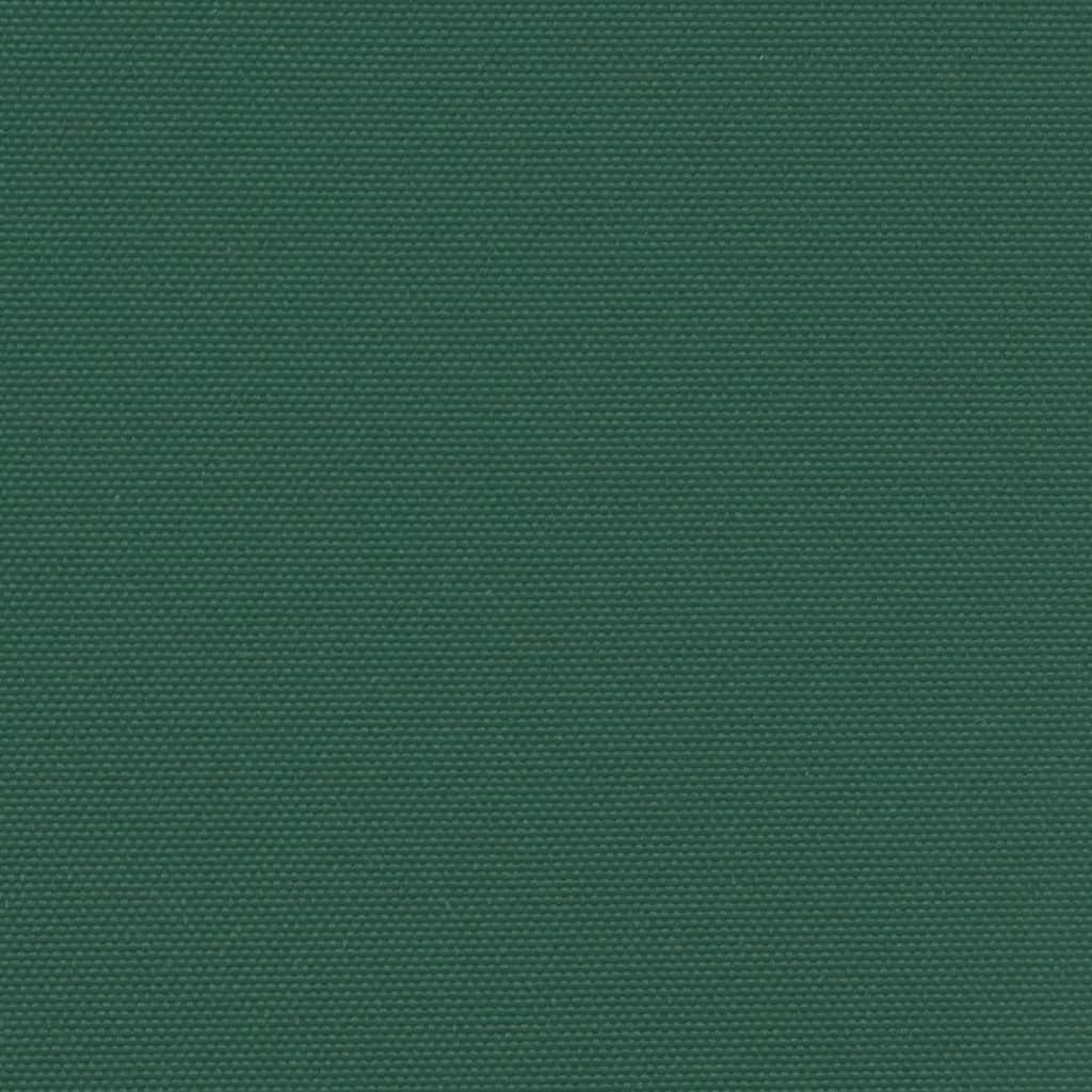 vidaXL Retractable Side Awning Dark Green 140x1200 cm