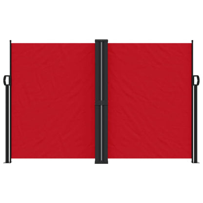 vidaXL Retractable Side Awning Red 160x1200 cm