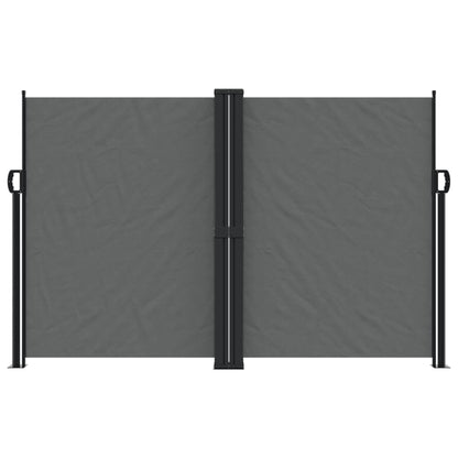 vidaXL Retractable Side Awning Anthracite 160x1200 cm