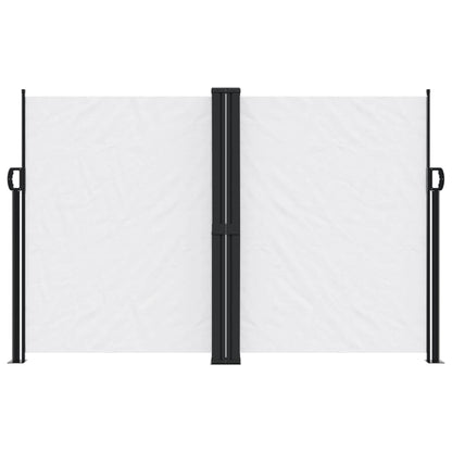 vidaXL Retractable Side Awning White 160x1200 cm